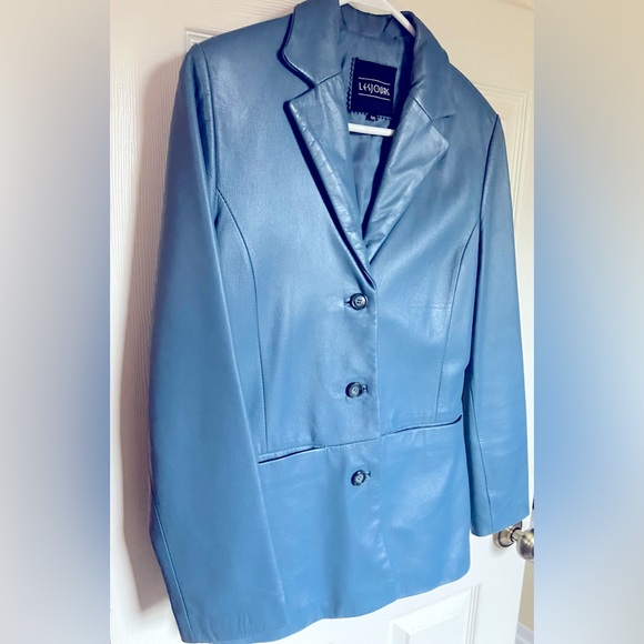 Les Jours Jackets & Blazers - LES JOURS Leather Jacket - Size 66